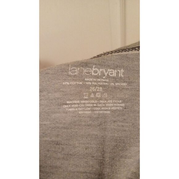 Lane Bryant Women's Gray chunky cowl neck Long Sleeve Sweater 26/28 - Picture 4 of 6